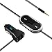 JDB FM Transmitter Wireless Radio Adapter Car Kit with 3.5mm Audio Plug and 4.8A Dual USB Car Charger for iPhone iPad Samsung LG HTC and More.