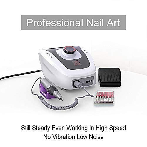Electric Nail Drill Machine 32W 35000RPM Nail Art Equipment Manicure Machine Accessory Nail File Nail Drill Tool