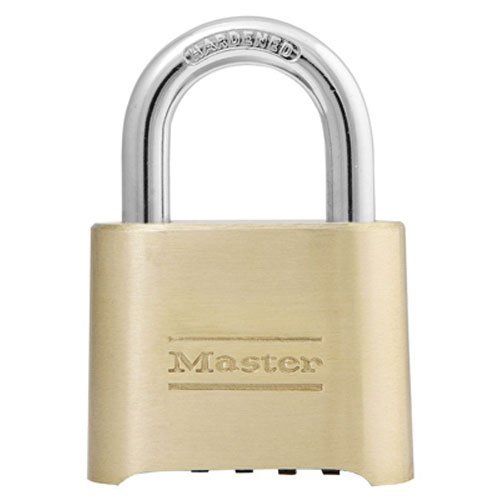 Master Lock Padlock, Set Your Own Number Combination Lock, 2 in. Wide, 175D