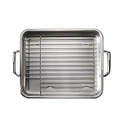 Tramontina Rectangular Roasting Pan with Basting