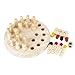 Memory Chess Toy, Children's Educational Wooden Memory Match Stick Game Kid Intelligence IQ Brain Teaser Game Brain Parent-Child Development of Intellectual Leisure Toys