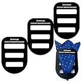 Jeatonge Pocket Square Holder Keeper Organizer