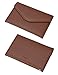 ZOPPEN Multi-purpose Passport Holder Travel Wallet (Ver.4) Tri-fold Passport Wallet Document Organizer Holder (#12 Seal Brown)