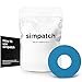 SIMPATCH Adhesive Patch - Pack of 30 - Multiple Colors Available (Blue)