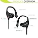 TOTU BT-2 V4.1 Wireless Headphones Sweatproof Music Stereo Sports Headset, Black