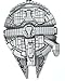 Star Wars Millennium Falcon Metal Fan Pull