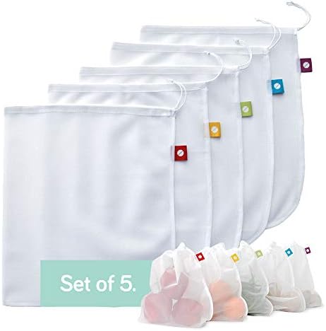 natural home reusable veggie bags