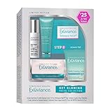 Exuviance Get Glowing Facial Collection : Gentle Cleansing Creme, Performance Peels AP25, Intensive Eye Treatment Masque, Bionic Oxygen Facial, Age Reverse HydraFirm