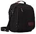 Veenajo Small Canvas Vintage Shoulder Bag Multi-Pockets Crossbody Business Messenger Bags black