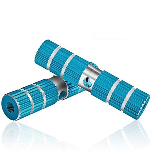 HUA Bicycle Pegs, Nonslip Backseats Cylinder Rear Axle Foot Stands Cycling Accessories 1 Pair