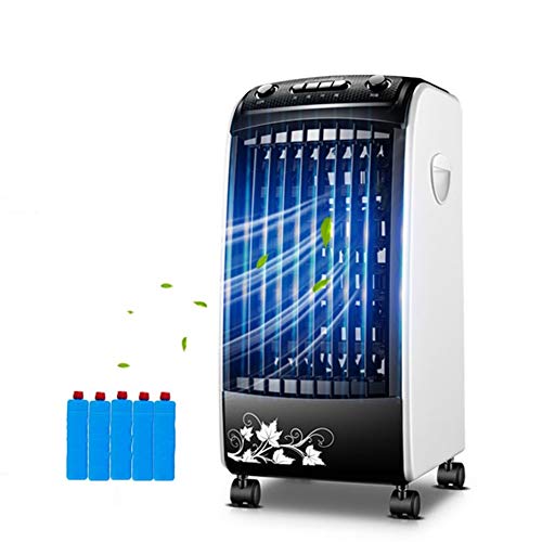 JiaQi Personal Air Cooler,Air Cooler Fan,Portable Office Air Conditioner Fan Humidifier Mobile-Mechanical 25x30x55cm(10x12x22)