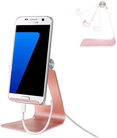 iPhone Dock Stand - Adjustable Cell Phone Holder Desktop Apple Iphone 7 6 6s 5 5s Plus Samsung Smartphone Stand for Desk