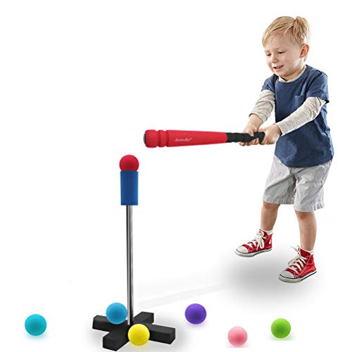 image for Aoneky Mini Foam Tball Set for Toddlers - Carry Bag Included - Best Ba