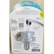 Nippii Freezable Pacifier for Baby Teething Relief - Safe Infant Teether with Cooling Effect - Easy to Clean, Medical Grade Soft Silicone - BPA Free - for Babies 0-9 Months - Made in USA