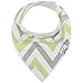 ana baby 8-Pack Baby Bandana Drool Bibs for Drooling and Teething, 100% Organic Cotton, Soft and Absorbent,Bibs for Baby Girls