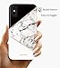 LUOLNH Compatible with iPhone Xs Max Case,Marble Design Slim Shockproof Flexible Soft Silicone Rubber TPU Bumper Cover Skin Case for iPhone Xs Max 6.5 inch(2018)-Geometric Black