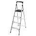 4-Step Ultra-Light Aluminum Step Stool Ladder with 225 lb. Load Capacity