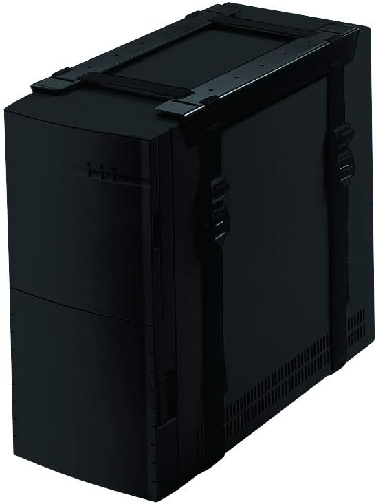 Newstar CPU-D025BLACK Under Desk PC Mount (Suitable PC Dimensions - Height: 3-60 cm / Width: 8-70 cm) - Black - Image 5