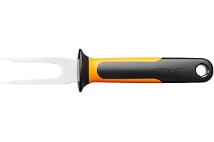 Fiskars Fish Filleting Fork, Functional Form, Total Length: 19 cm, Japanese Stainless Steel/Plastic, 1057547