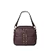 Browning Janey Concealed Carry Small Handbag with Camouflage Lining - Brown - Mossy Oak Country Camo - 8” x 7” x 4.5”