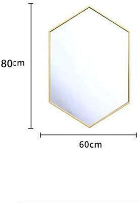 Amazon.de: Extrr ANT Spiegel, Eisen, sechseckig, Wandspiegel, für
