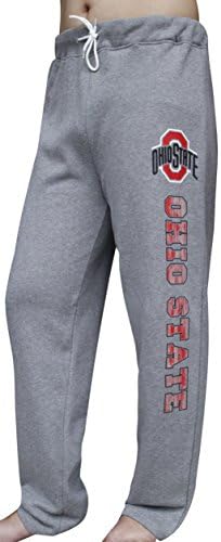 Golden Zone Men's Ohio State Buckeyes Lounge Sweatpants Vintage Trousers - Grey (Size: M)