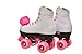 Epic Skates Pink Princess Girls Quad Roller Skates