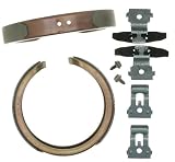 Raybestos 781PG Professional Grade Parking Brake Shoe Set - Drum in Hat