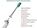 Oliver James Replacement Toothbrush Heads Compatible with Philips Sonicare Brush Heads for phillips sonicare toothbrushes, electric toothbrush replacement heads for phillips sonicare replacement heads
