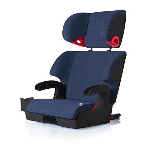 Clek Oobr High Back Booster Car Seat with Recline and Rigid Latch,Ink