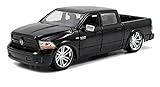 Jada Just Truck Series: 2014 Dodge Ram 1500 Custom Edition 1:24 Scale (Black)