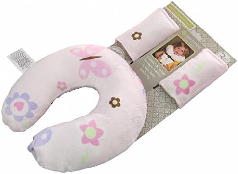 DrecratART Baby Toddler Neck Support Pillow, Infant Plush Memory Foam Protective Travel Cushion - Animals Cartoon