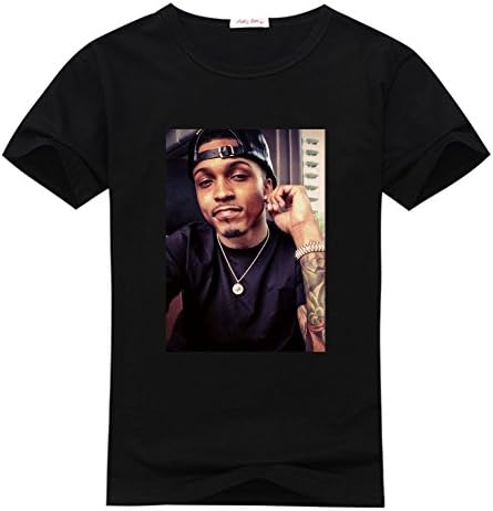 DIYtshirt August Alsina T-Shirt, Custom Women's Classic 100% Cotton T-Shirt with August Alsina (X-Large)