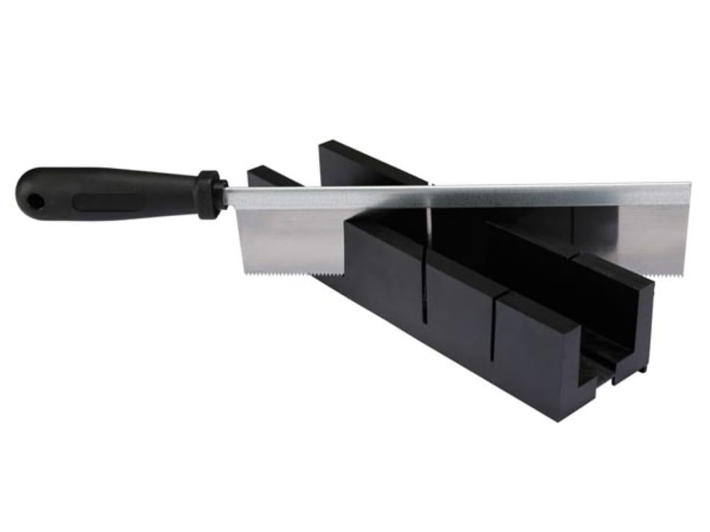 TOOLLAND - Mitre Box with Mitre Saw - 245 x 40 x 35 mm - Heb250065