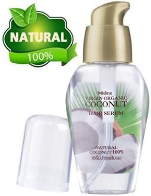 Mistine Virgin Organic Natural Coconut 100% Hair Serum 35ml. [Get Free Tomato Facial Mask ]Z531