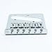 (B97) Replacement Tele Telecaster Guitar bridge ,6-Saddle Modern Style ,Chrome