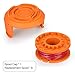 SUERW Line String Trimmer Replacement Spool, 10ft 0.065