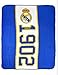 UKSoccershop Real Madrid F.C. Fleece Blanket ES