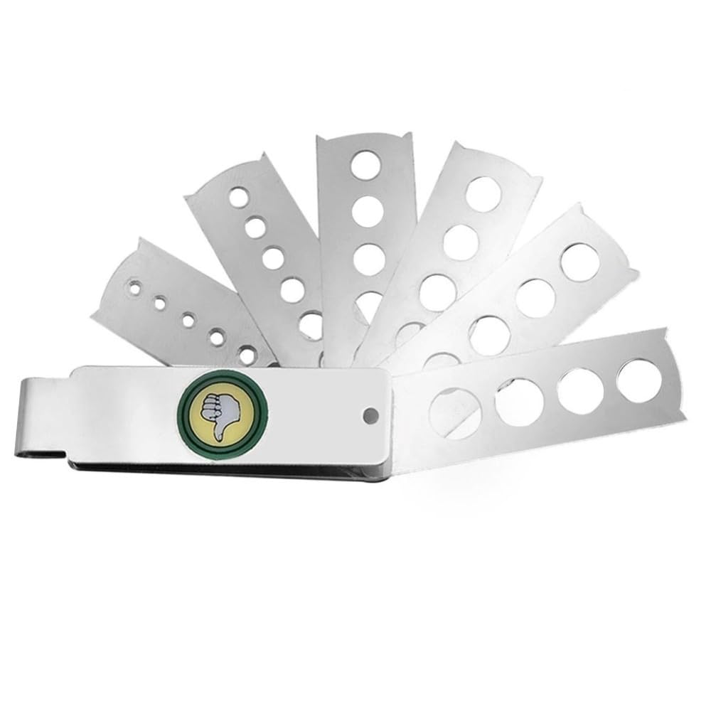 Gem Measuring Tool Jewelry Equipment Accessory Diamond Gem Fan Gauge Stone Measuring Tool Jewelry Tools Ring Diamond Measuring Tool DIY Jewelry Making Tools