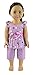 Fibre Craft Springfield Collection Purple Pajama Outfit – Fits All 18-Inch Dolls – Mix and Match! – For Ages 4 and Up