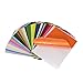 Life Glow Sticky Stiff Adhesive Backed Felt Sheets Assorted Colors 8x12 inch for Crafts A4 Size, 1mm Thick 40Pcs