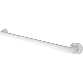 Kingston Brass GB1236CSW Made to Match 36-Inch Stainless Steel Grab Bar, White