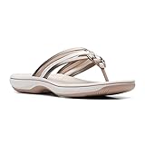 Clarks Breeze Coral , Metallic Combi, 9 Medium