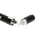 CAVN (2 Packs) Reusable Medical Penlight with Pupil Gauge for Nurses Doctors with Pocket Clip