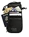 Terrific Choice Neck Wallet Pouch Purse - Travel Organizer Smartphones Pass Cards Cash Tickets Black