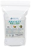 Mind Calming Bath Salt 32oz (2-Lbs) Epsom Salt With Ylang Ylang & Frankincese Essential Oils Plus Vitamin C All Natural Ingredients - Destress, Relax, Release Mental Tension