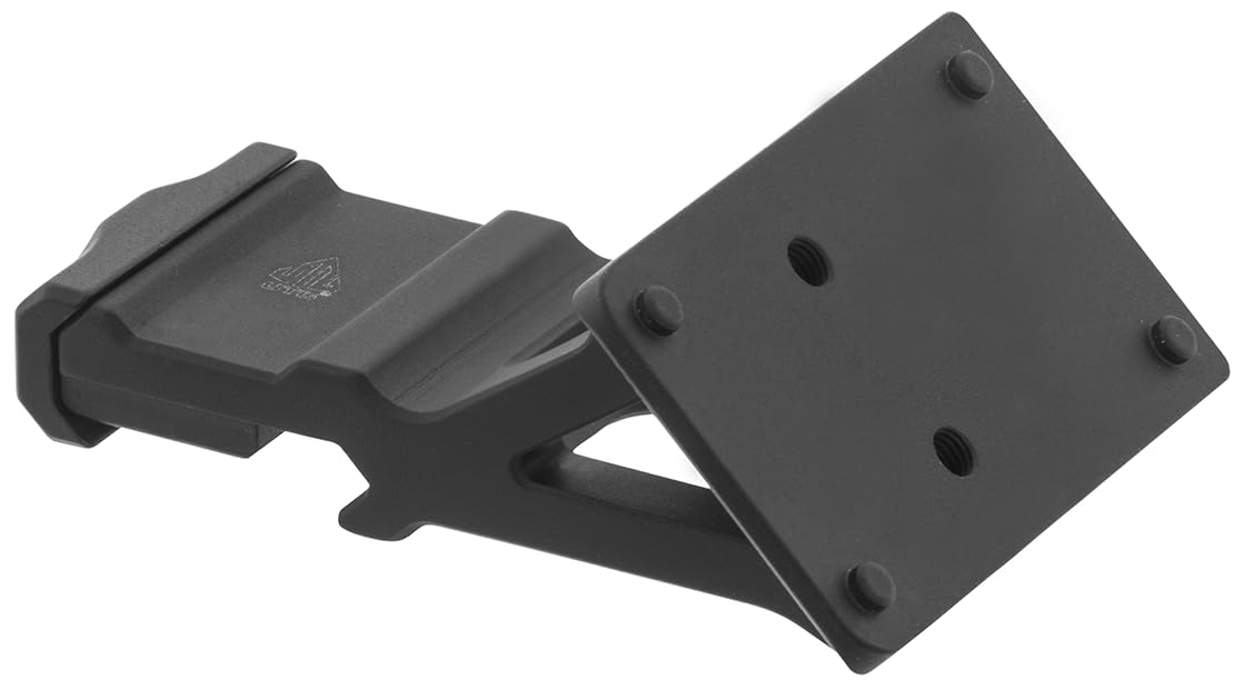 Photo 1 of UTG unisex adult Picatinny UTG Super Slim Mount RDM20 45 Degree Angle, Degree Angle US, Matte Black