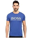 BOSS Orange Men's Tommi 3 Printed T-Shirt Blue T-Shirt MD