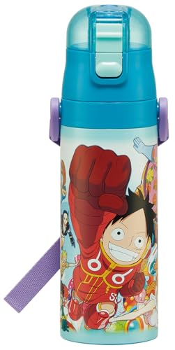 スケーター(Skater) 水筒 子供用 直飲み 470ml ワンピース 24 保冷専用 ステンレス 軽量タイプ waterbottle スポーツボトル キッズ こども 水瓶 SDC4-A