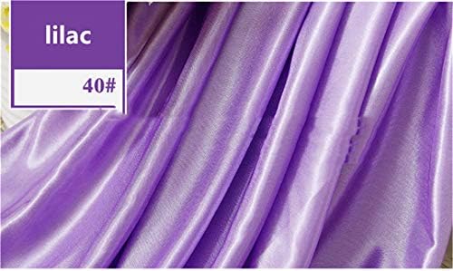 Factory Price Ivory Color Ice Silk Table Skirt \ Table Cloth Skirting For Banquet Wedding Decoration lilac 21ft long